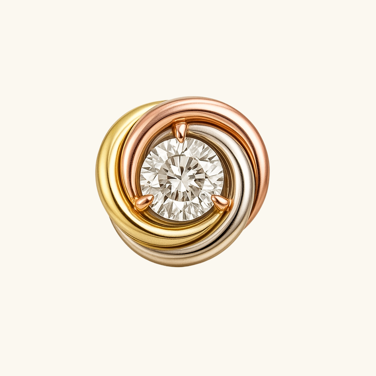 TRINITY Diamant Øreringe