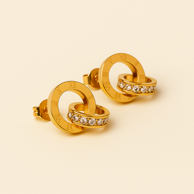 CAMILA Guld Hoops