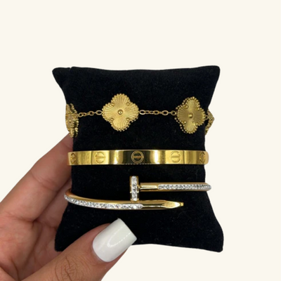 Aurora Armbåndssæt | 3-delt | 18K Forgyldt